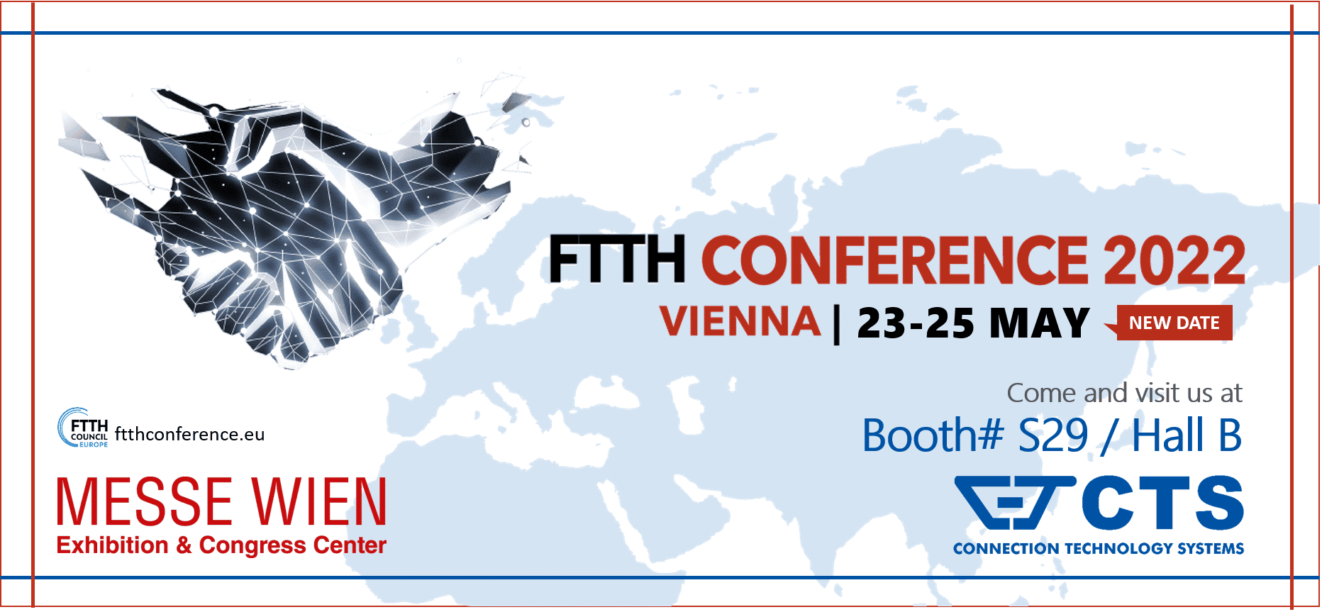 We will join the in-person FTTH Conference in Vienna, which takes place for the first time in two years!