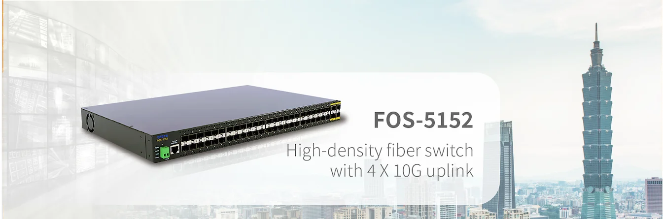 High Density Fiber optical switch with 10G Capabilities